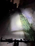 JCZS德國品牌超亮自行車燈前燈手電筒強(qiáng)光夜騎尾燈充電山地公路單車騎 328高亮前燈【200米可見-續(xù)航15H 曬單實拍圖