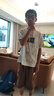 G.DUCKKIDS小黃鴨童裝男童夏裝短袖套裝夏季中大童兒童休閑衣服男孩帥氣時髦 綠色 170 cm 曬單實拍圖
