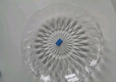 Ocean透明玻璃盤子家用餐具鉆石水果盤小吃盤 小號(口徑15cm)【6只裝】 6英寸 曬單實拍圖