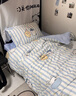無(wú)印良品全棉大學(xué)生宿舍床單三件套床上用品100%純棉單人床被套被褥全套六 比星邦尼狗【精梳全棉 一站購(gòu)齊】 0.9m 床單款 三件套-被套150x200cm 曬單實(shí)拍圖