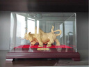 鼎瑞萊黃金華爾街牛擺件牛紀念品開(kāi)業(yè)上市商務(wù)禮品定制鴻運金牛 小號鴻運金牛 曬單實(shí)拍圖