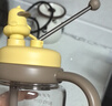 北鼎（Buydeem）泡茶噸噸杯 茶水分離水杯耐高溫玻璃杯便攜吸管茶杯禮物 泡茶噸噸杯 | 劃水鴨800ml 曬單實(shí)拍圖