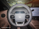賓尼適用于理想L9L8L7L6硅膠方向盤(pán)套MEGA新能源專(zhuān)用汽車(chē)把套內(nèi)飾用品 理想L7/L8/L9方向盤(pán)套（原車(chē)黑） 曬單實(shí)拍圖