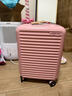 新秀麗（Samsonite）【花開系列】行李箱拉桿箱 女新款輕便登機(jī)旅行箱贈半透明箱套QV6 櫻花粉 20英寸 【適合1周內(nèi)短途旅行】 曬單實(shí)拍圖