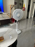 美的（Midea）電風(fēng)扇家用遠距送風(fēng)遙控智能落地扇七葉智能感溫立式電扇宿舍臥室搖頭 【25年新品】升級AI聲控風(fēng)隨溫變款35AS 曬單實拍圖