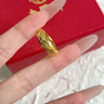 老鳳祥黃金戒指鳳凰來儀活口款足金戒指送媽媽生日禮物送老婆七夕情人節(jié) 足金鳳凰戒（約2.36g） 曬單實(shí)拍圖