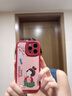 素洛唐美人適用蘋果16promax手機(jī)殼簡(jiǎn)約創(chuàng)意卡通iPhone15pro趣味個(gè)性小眾14國(guó)潮文字硅膠13小羊皮防摔 【高端小羊皮紅色】奶茶唐美人 iPhone 15 Pro Max 曬單實(shí)拍圖
