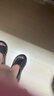 三葉草（Adidas）阿迪達斯ADIDAS三葉草男女鞋舒適休閑運動拖鞋JI0397 黑色 42 曬單實拍圖