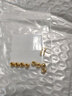 詠者金珠足金999轉(zhuǎn)運(yùn)珠小金珠黃金手鏈女路路通散珠DIY配件小金豆 4mm金珠亮面約0.04g 曬單實(shí)拍圖