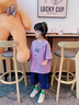 G.DUCKKIDS男童套裝夏裝2025新款夏季中大童裝夏款兒童衣服男孩酷帥氣時髦潮 紫色 150 建議11-12歲 曬單實拍圖