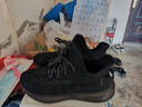 回力官方椰子鞋男鞋運動(dòng)鞋春夏季慢跑步鞋子男士氣墊軟底網(wǎng)面鞋男 暗影黑/-主圖款  44 曬單實(shí)拍圖