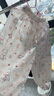 班喜迪女童褲子夏裝2025新款洋氣寶寶休閑九分褲小童夏季兒童薄款防蚊褲 曬單實拍圖