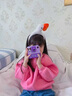 楪嫦德國兒童照相機拍立得酷洛米7-14歲女孩生日禮物數碼相機彩色打印 庫洛米9600W像素【32G卡+4卷相紙+禮包】 曬單實拍圖