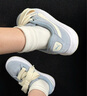 彪馬（PUMA）【面包鞋】多巴胺馬卡龍厚底滑板鞋女休閑鞋SUEDE 387321 暗藍色-白-純白色-04 38 曬單實拍圖