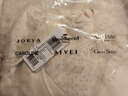 AIVEI欣賀艾薇2023春季新釘珠花朵背心毛衣連衣裙P0160041 淺杏 M 曬單實(shí)拍圖