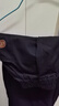 羅蒙（ROMON）全棉春秋新款中老年媽媽褲純棉女士褲高腰松緊大碼休閑直筒長褲 黑色【純棉面料】 3XL 【建議145-160斤】 曬單實拍圖