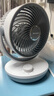 夏普（SHARP)小風(fēng)鈴空氣循環(huán)扇電風(fēng)扇家用小型桌面臺式宿舍臥室辦公室靜輕音抑菌扇葉搖頭臺扇PJ-CA230B-A 曬單實拍圖