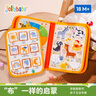 jollybaby魔術(shù)貼手撕布書嬰兒可啃咬撕不爛0-6個(gè)月新生兒玩具撕撕書-海洋款 曬單實(shí)拍圖