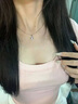 中國(guó)黃金四葉草黃金項(xiàng)鏈女2025新款18k金吊墜七夕情人節(jié)禮物送女友生日 18K金永恒四葉草吊墜-贈(zèng)925銀鏈 曬單實(shí)拍圖