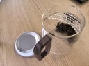 美斯尼玻璃公道杯茶漏一體分茶器加茶漏套裝泡茶器月牙過濾公杯泡綠茶杯 透明 清香泡茶器510ml(有蓋) 曬單實(shí)拍圖