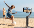 大疆 DJI Osmo Mobile 7P 全場景跟拍手機(jī)穩(wěn)定器OM7P智能跟拍直播vlog防抖手持云臺折疊自拍桿拍攝神器 Vlog套裝（Mic Mini 發(fā)射器碳素黑） 官方標(biāo)配 曬單實(shí)拍圖