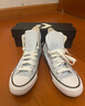 匡威（Converse）官方 All Star春夏新品男女高幫休閑板鞋A10535C A10535C 42 曬單實(shí)拍圖