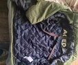 謙集（QIANJI）戶外登山抗寒羽絨服男士2024冬季運(yùn)動(dòng)休閑保暖連帽工裝沖鋒衣外套 錦棉綠【bg929】 3XL 建議體重176-185斤 曬單實(shí)拍圖