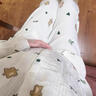 鉑吶苓月子服孕婦裝純棉紗布春夏秋產(chǎn)婦喂奶衣哺乳睡衣家居服 XL（120-140斤） 曬單實拍圖