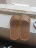 柏潮夏季涼拖鞋女藤草編織亞麻拖鞋情侶居家室內防滑四季軟底家居鞋男 主圖款 42-43(適合41/42穿) 曬單實(shí)拍圖