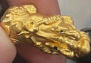 中國(guó)黃金貔貅黃金手鏈男士足金轉(zhuǎn)運(yùn)珠手繩七夕情人節(jié)禮物送爸爸男友老公 瑞獸貔貅足金手串+尊享男士禮盒-2.20 曬單實(shí)拍圖