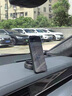 AZMI真空吸盤磁吸車載手機支架折疊旋轉(zhuǎn)辦公桌汽車中控臺導航直播支架 超強真空吸附+免粘不傷車【墨玉黑】 曬單實拍圖