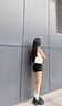 CLEVER KNOCK品牌CK包包女款單肩包斜挎包女士鏈條小香風(fēng)菱格包 米白色【送老婆送女友送媽媽】 曬單實(shí)拍圖
