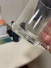 樂(lè )美雅牛奶杯微波爐可加熱無(wú)鉛鋼化玻璃帶把水杯燕麥早餐杯 能量320ml+透明 320ml 曬單實(shí)拍圖