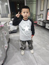 匡威Converse童裝男女童長(cháng)袖T恤25春季新款親膚舒適兒童長(cháng)T打底衫 曬單實(shí)拍圖