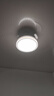 惠普吊扇風扇燈普瑞護眼LED餐廳隱形扇葉遙控調(diào)光一體中山燈具包安裝 曬單實拍圖