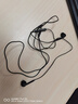 飛利浦（PHILIPS）有線耳機半入耳式 音樂耳機 3.5mm接口 電腦筆記本手機適用 網(wǎng)課辦公麥克風(fēng) TAE1008 黑色 曬單實拍圖