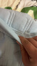 一默乳膠涼席2025透氣冰絲席A類家用空調(diào)席綁帶床笠冰磚乳膠床墊涼席 【冰沙藍】丨錦綸面料丨母嬰A類 三件套丨 200cm*180cm 丨綁帶款 曬單實拍圖