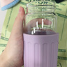 WCZ德國(guó)磁彈玻璃杯茶水分離泡茶杯女高顏值2025新款防摔便攜耐高溫水 380ML【一鍵開(kāi)蓋/隔熱杯套/硅膠提繩】 丁香紫【高硼硅耐高溫/磁吸茶倉(cāng)】 曬單實(shí)拍圖