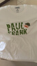 大嘴猴（paul frank）短袖t恤男士透氣純棉短袖男夏季休閑運(yùn)動(dòng)上衣外套男裝 白色 3XL 曬單實(shí)拍圖