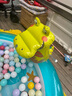 INTEX 57165鱷魚戲水噴水池 嬰兒玩具游戲屋戲水池寶寶玩具池海洋球池 曬單實拍圖