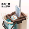 美麗雅平板拖把33cm2布帶桶免手洗干濕兩用家用一拖凈拖地神器洗拖一體 曬單實(shí)拍圖