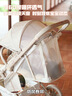 InnoTruth輕羽嬰兒車可坐可躺0-3歲用一鍵折疊帶減震高景觀0-6新生兒手推車 【4代尊享版-燕麥米】新生兒護脊 曬單實拍圖