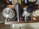 吉谷全自動上水電熱水壺智能恒溫燒水壺茶臺嵌入一體式電茶壺家用辦公茶桌電茶爐套裝 1.2L 【超薄款】TC009 曬單實拍圖