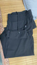諾帝卡（NAUTICA）【商場(chǎng)同款】女裝春夏新款涼感親膚舒適彈力九分錐形褲女42KO03 黑色0TB L 曬單實(shí)拍圖