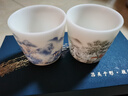 MULTIPOTENT主人杯中國白陶瓷羊脂玉瓷功夫茶具精美伴手禮對杯高口杯2個(gè)裝 曬單實(shí)拍圖
