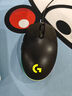 羅技（G）G102第二代游戲鼠標(biāo) RGB流光燈效鼠標(biāo) 輕量化  游戲級(jí)8000DPI傳感器 黑色 200-8000DPI 曬單實(shí)拍圖