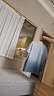 與狼共舞【7A抗菌2A防螨】夏季吊染工藝短袖POLO衫男 113淺藍(lán) 3XL(190)  曬單實(shí)拍圖