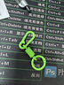 多彩彈簧鑰匙扣掛件創(chuàng)意家用精致可愛DIY配件汽車鎖匙扣包包飾品 顏色隨機(jī)【3個(gè)裝】 曬單實(shí)拍圖