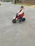 貝特牛兒童電動(dòng)摩托車兩輪可坐人大款玩具車自駕充電男女小孩寶暴風(fēng)童車 紅色+無級(jí)變速+24V大電瓶+充氣輪 轉(zhuǎn)把油門+高低速電機(jī)+音樂燈光 曬單實(shí)拍圖