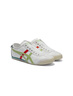 Onitsuka Tiger鬼塚虎新款一腳蹬懶人鞋男女鞋 舒適休閑鞋MEXICO 66? SLIP-ON 白色/綠色 36 曬單實(shí)拍圖